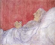 James Ensor My Dead Aunt Germany oil painting artist